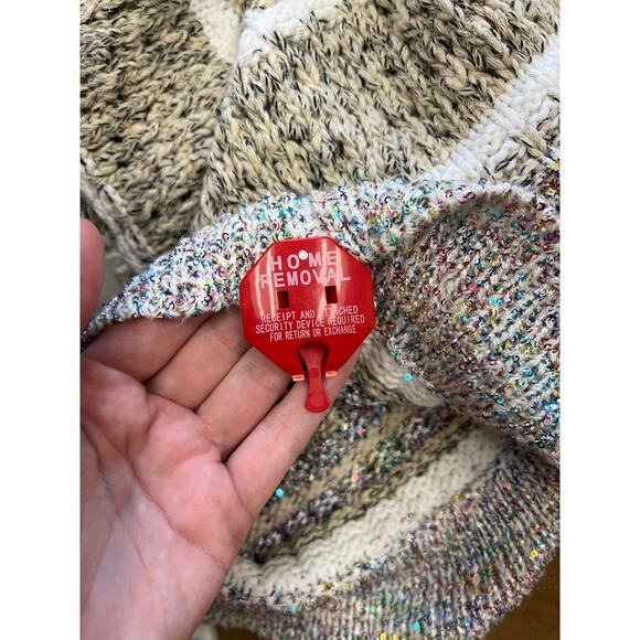 NWT Ramy Brook Cara Sequin Halter Neck Crochet Knit Bodycon Midi Dress - Large - Picture 12 of 16